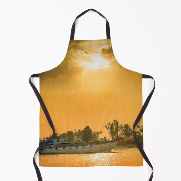 Item preview, Boat on the Mekong river designed and sold by Papermouse.