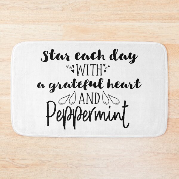 Item preview, Essential Oil Peppermint - Start each day with a grateful heart and peppermint designed and sold by nananinanana.