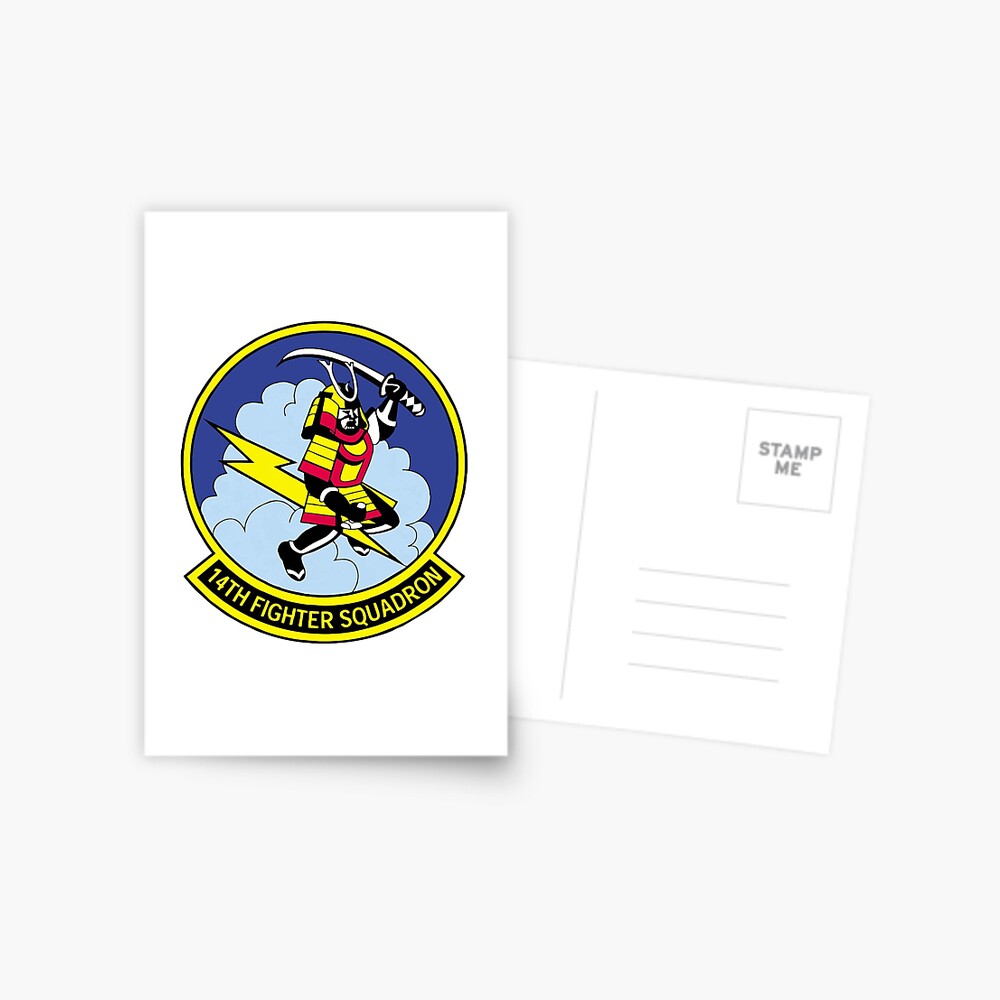 Model 80 - 14th Fighter Squadron Postcard