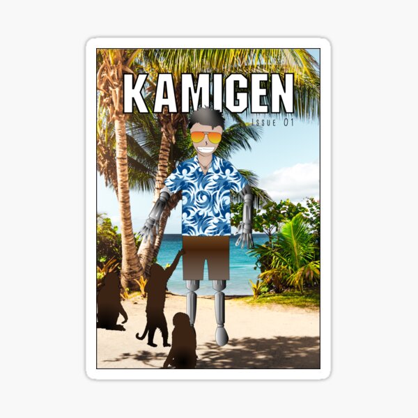 Kamigen Issue 1 Cover Sticker