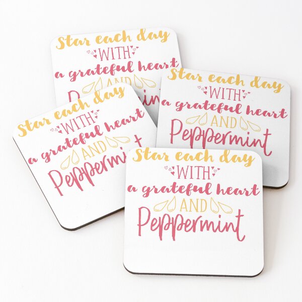Item preview, Essential Oil Peppermint - Start each day with a grateful heart and peppermint designed and sold by nananinanana.