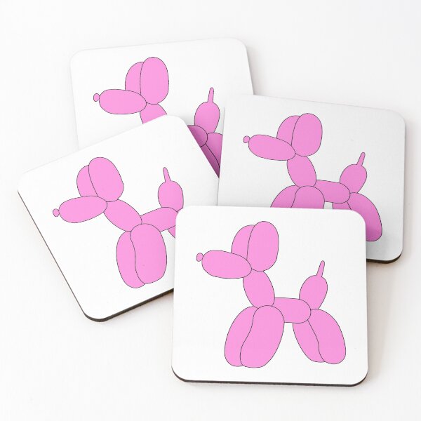 Item preview, aesthetic pink balloon dog designed and sold by STAR10008.