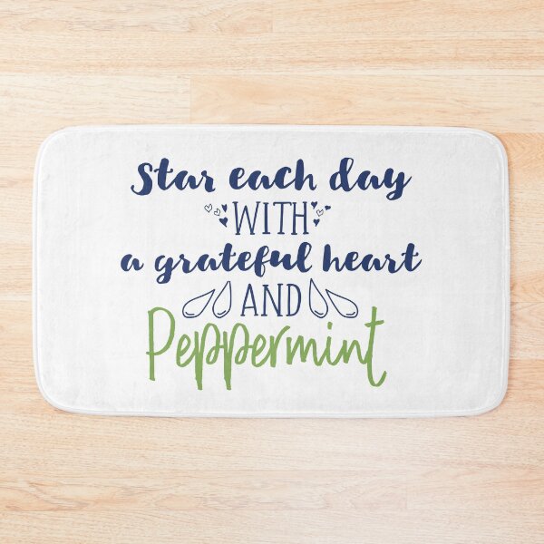 Item preview, Essential Oil Peppermint - Start each day with a grateful heart and peppermint designed and sold by nananinanana.