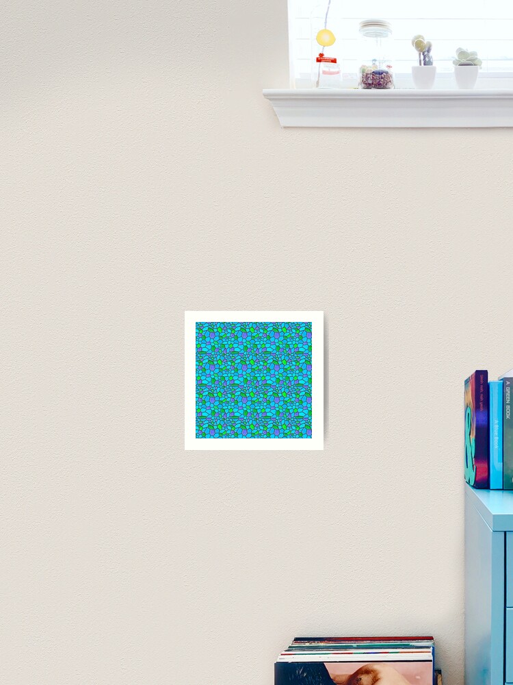 Thumbnail 2 of 3, Art Print, Gradient Texture Abstract Pattern designed and sold by adityanik.