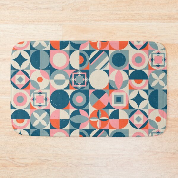 Item preview, Colorful Scandinavian Geometric Pattern designed and sold by SLAG-Creative.