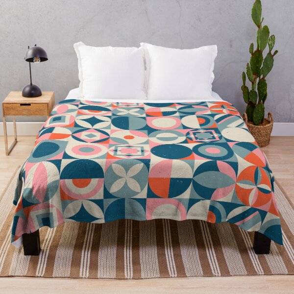 Item preview, Colorful Scandinavian Geometric Pattern designed and sold by SLAG-Creative.