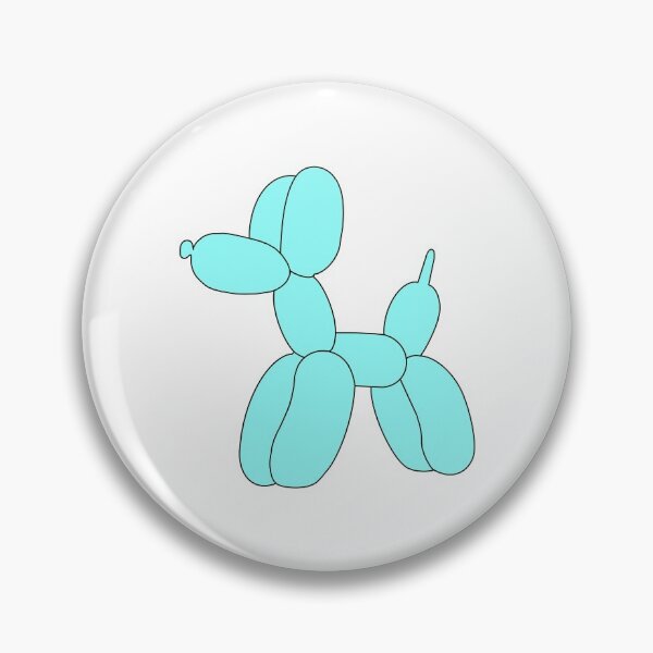 Item preview, aesthetic blue balloon dog designed and sold by STAR10008.