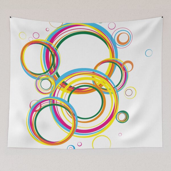 Item preview, Rainbow Circles designed and sold by Designs By Creation.