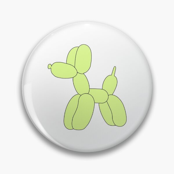 Item preview, aesthetic green balloon dog designed and sold by STAR10008.