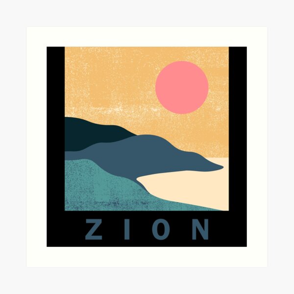 Zion National Park Art Print