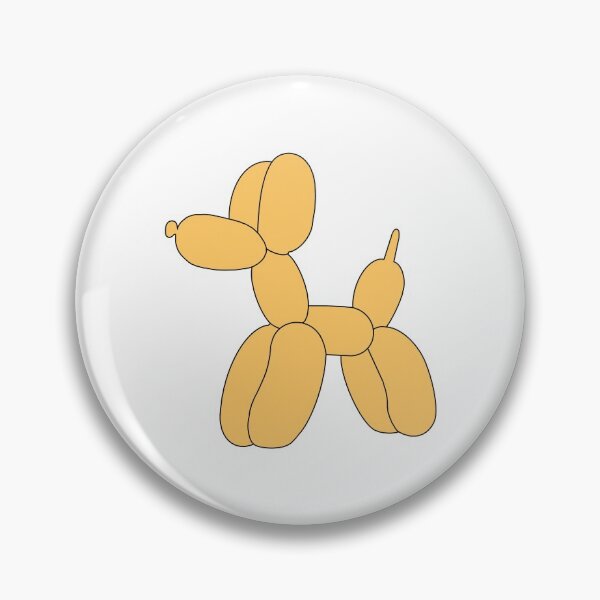 Item preview, aesthetic yellow balloon dog designed and sold by STAR10008.