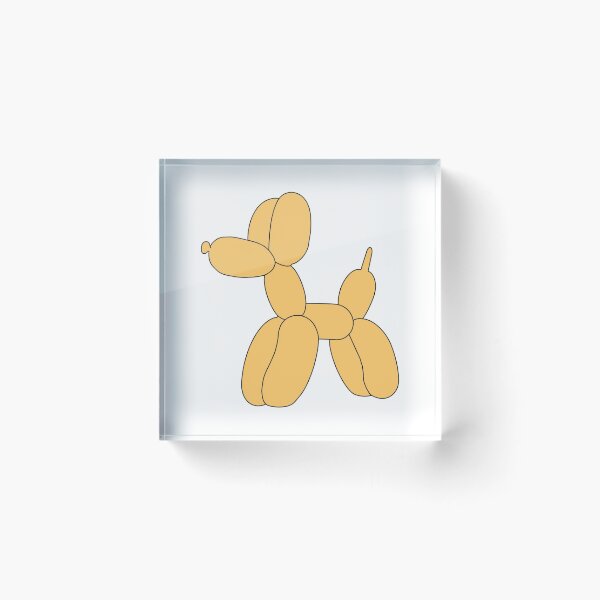 Item preview, aesthetic yellow balloon dog designed and sold by STAR10008.