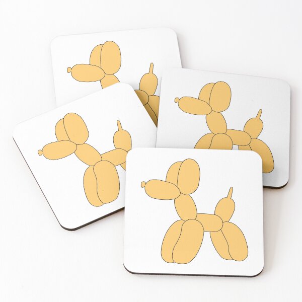 Item preview, aesthetic yellow balloon dog designed and sold by STAR10008.