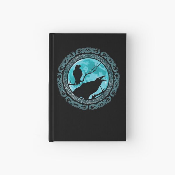 Hugin Munin Odins Ravens Hardcover Journal