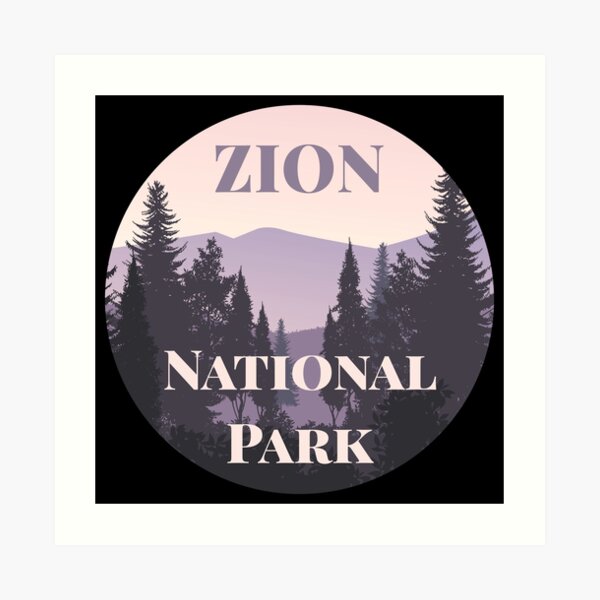 Zion National Park Art Print