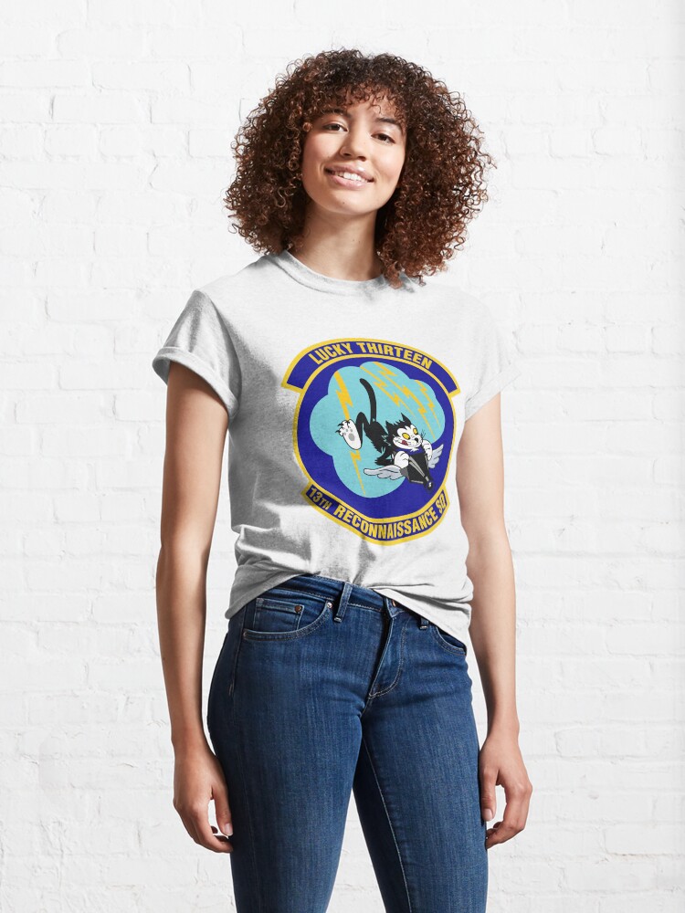 Alternate view of Model 81 - 13th Reconnaissance Squadron Classic T-Shirt
