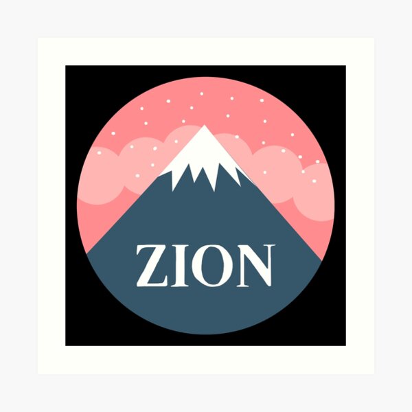 Zion National Park Art Print