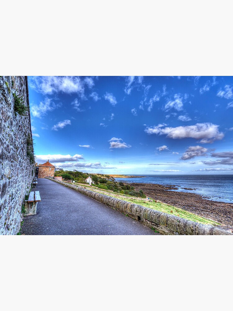 "Castle Walk Crail Fife Scotland" Poster by GGART Redbubble