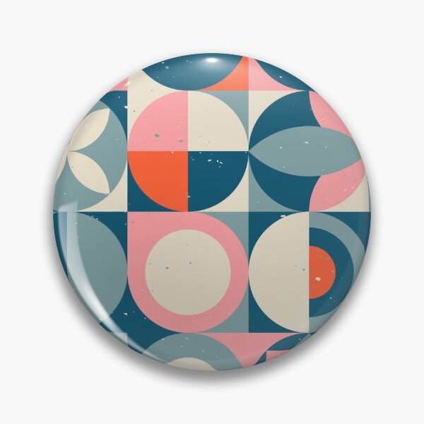 Item preview, Colorful Scandinavian Geometric Pattern designed and sold by SLAG-Creative.
