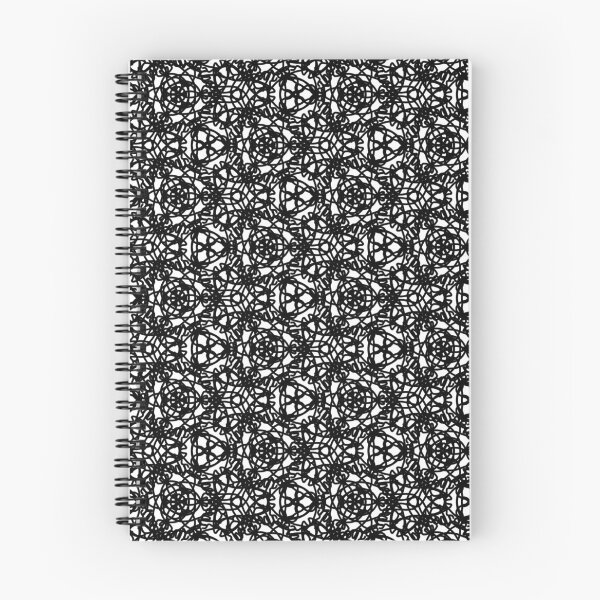Item preview, Tamblingan | Abstract Triangle Monochrome Black and White Pattern Hand-drawn Handmade Kaleidoscope Circular designed and sold by harmoneer.