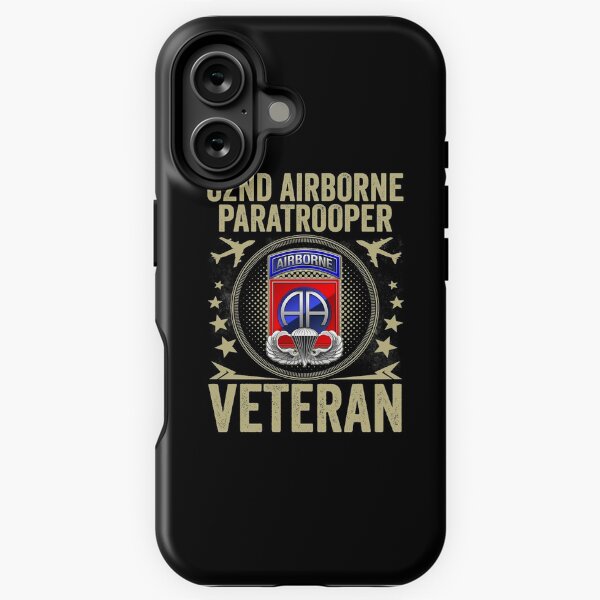 Vista previa del artículo con la obra «Veterano del Ejército de Paracaidistas de la 82 División Aerotransportada», diseñado y vendido por BruceFaulkner.