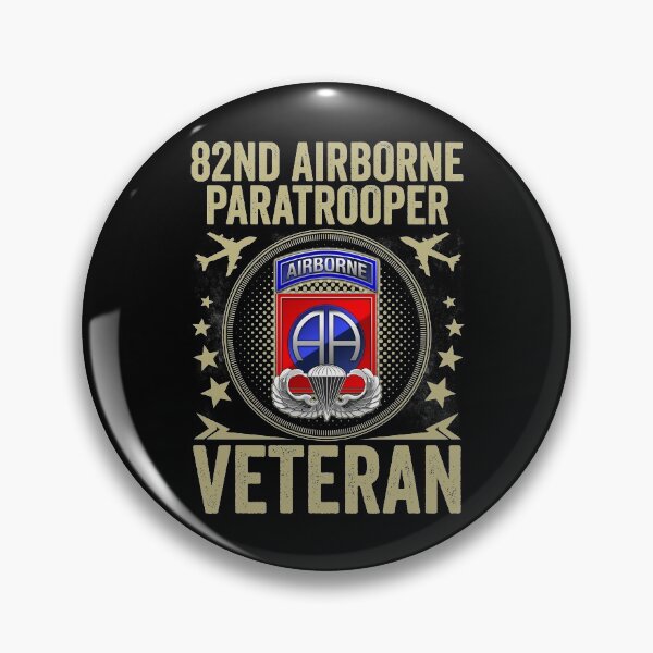 Item preview, 82nd Airborne Division Paratrooper Army Veteran designed and sold by BruceFaulkner.