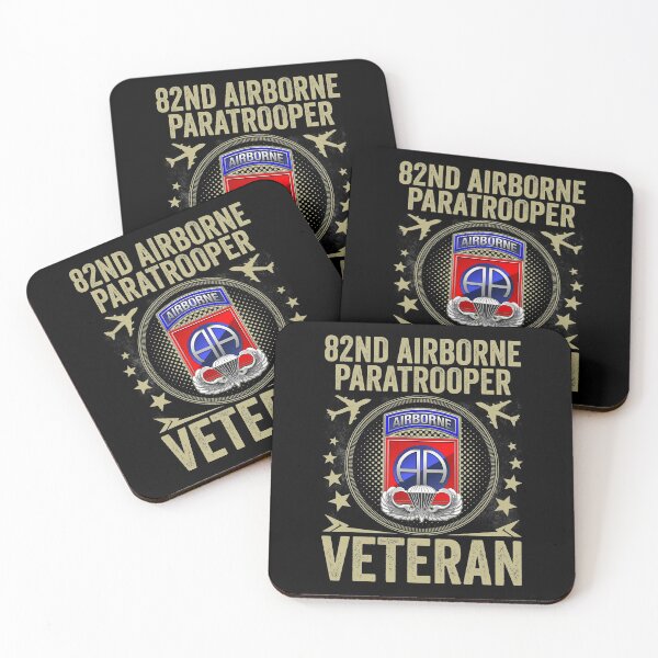 Item preview, 82nd Airborne Division Paratrooper Army Veteran designed and sold by BruceFaulkner.
