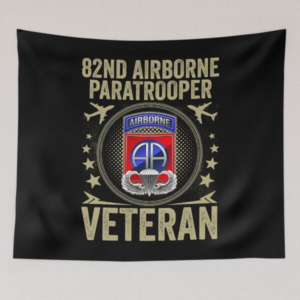 Item preview, 82nd Airborne Division Paratrooper Army Veteran designed and sold by BruceFaulkner.