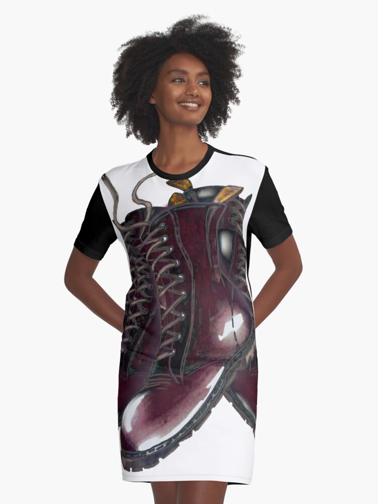 t shirt dress with doc martens