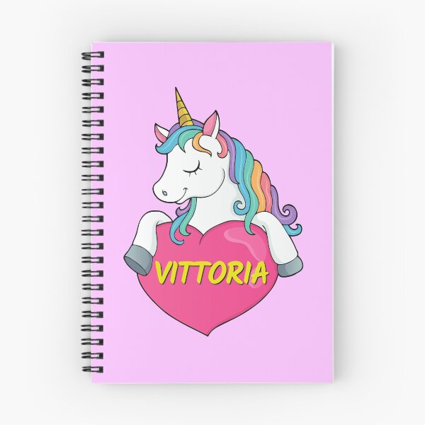 Item preview, Vittoria Personalized Cute Unicorn Heart designed and sold by Suphiss.