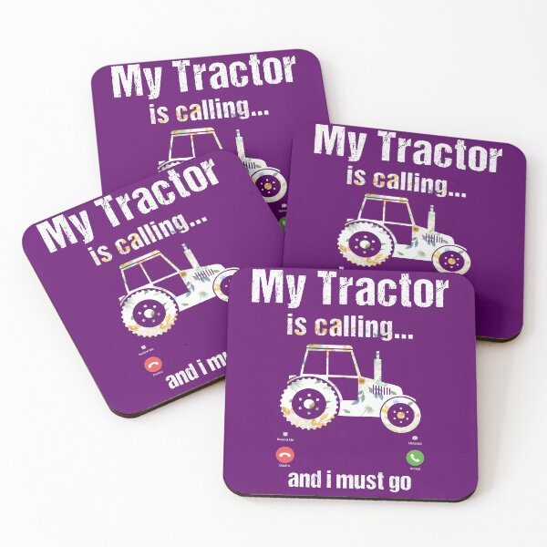 Item preview, My Tractor Is Calling and I Must Go Tractor lovers Gifts  designed and sold by Dream-bubble.