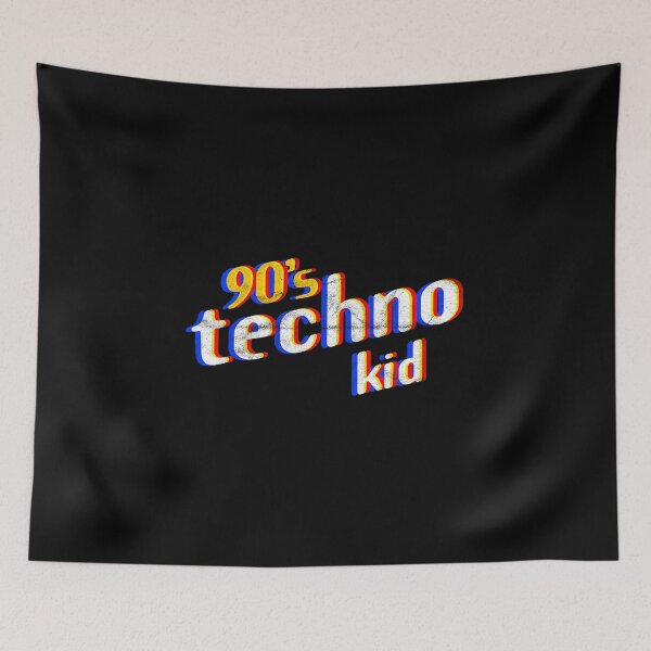 Item preview, 90s Techno Kid Acid Rave Drugs Wasted Club Party Vintage design designed and sold by A-Fashion.