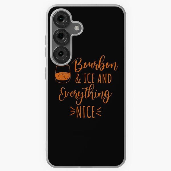 Item preview, Bourbon and ice and everything nice funny bourbon lover quote designed and sold by JokeGysen.
