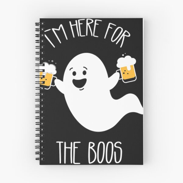 Item preview, I am here for the Boos. Funny ghost with beer designed and sold by teemix.