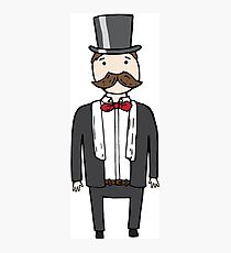 Gentleman in suit Photographic Print