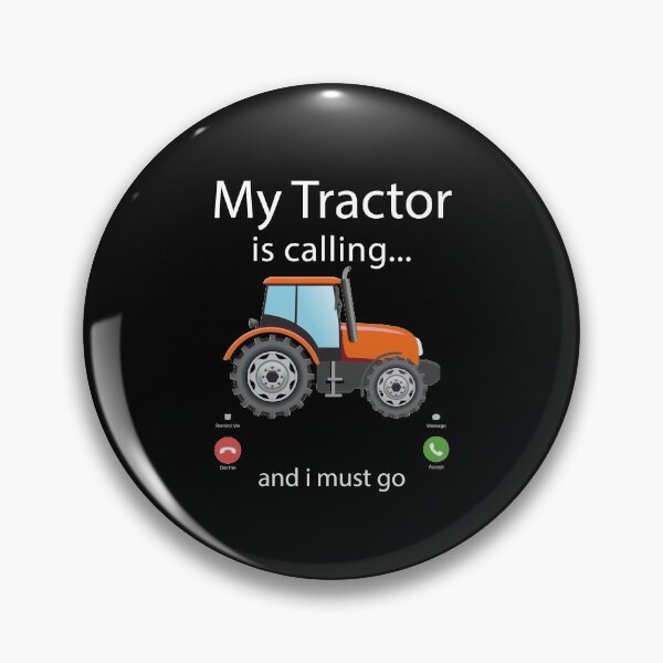 Item preview, My Tractor Is Calling and I Must Go Tractor lovers Gifts  designed and sold by Dream-bubble.