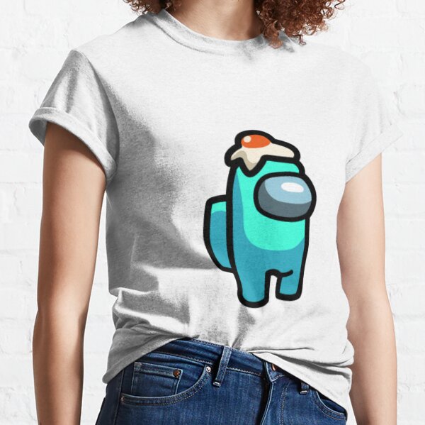 cyan with egg among us Classic T-Shirt