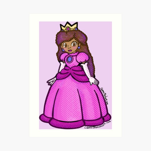 Apricot Princess Art Prints Redbubble