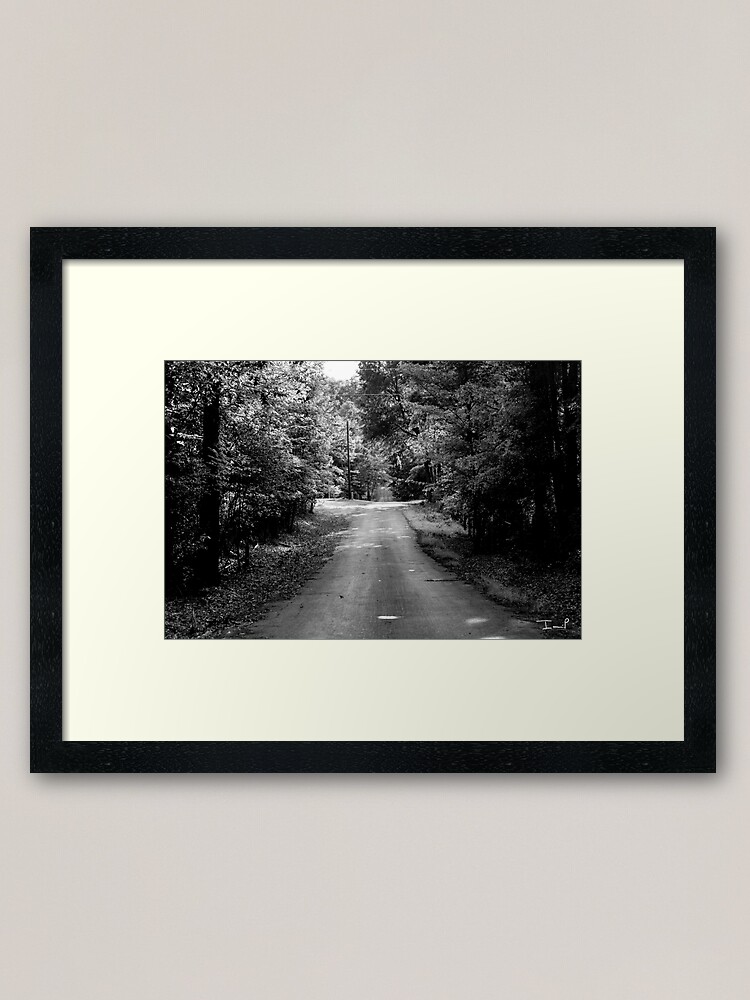Alternate view of Louisiana Road Framed Art Print