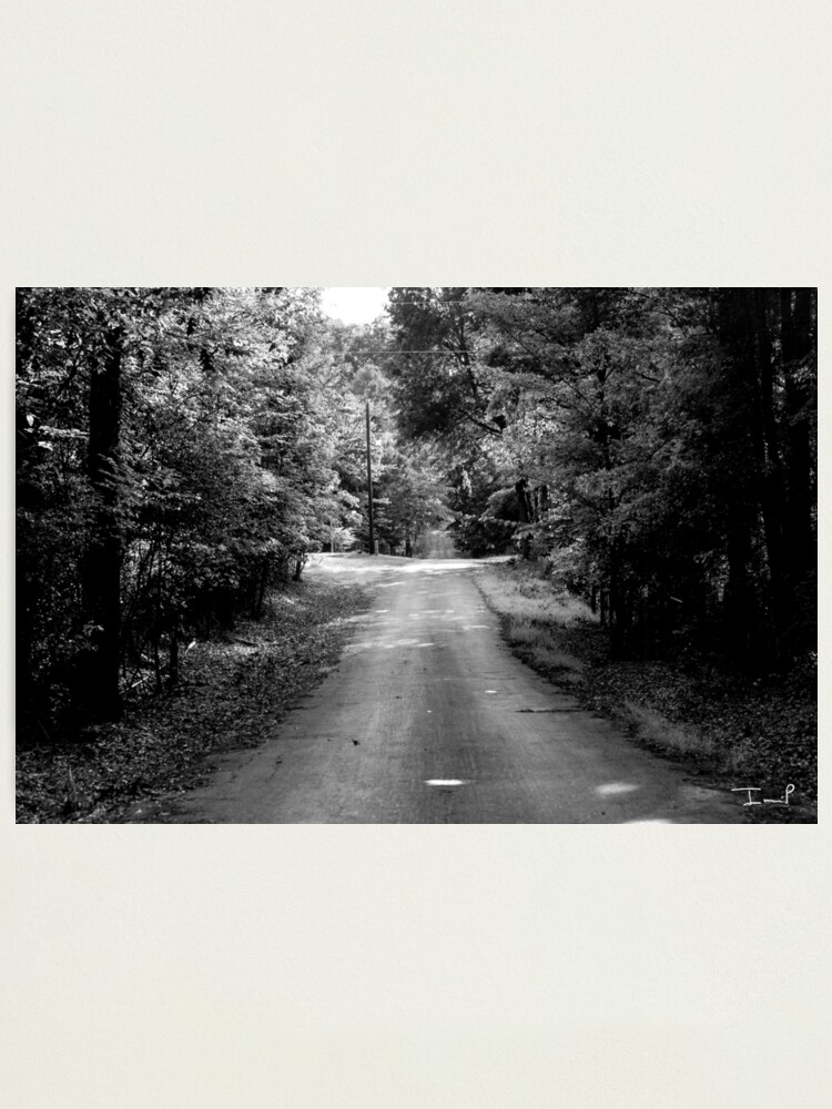 Alternate view of Louisiana Road Photographic Print