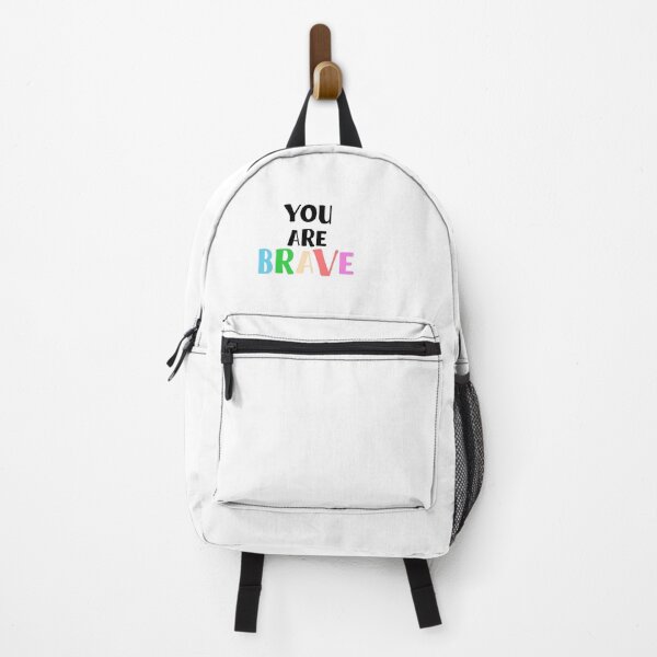 Item preview, You Are Brave Quote Art Design Inspirational Moti designed and sold by vividpixelusa.