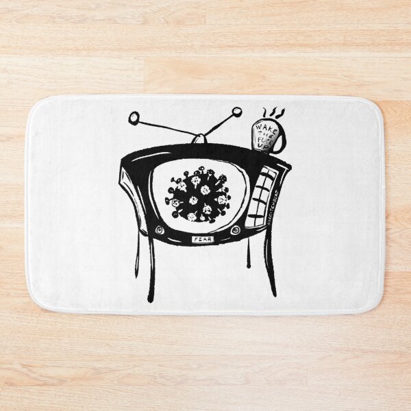 Item preview, Wake The Fuck Up v. 2 (TV virus) designed and sold by Scritchbeat's Official Merch.