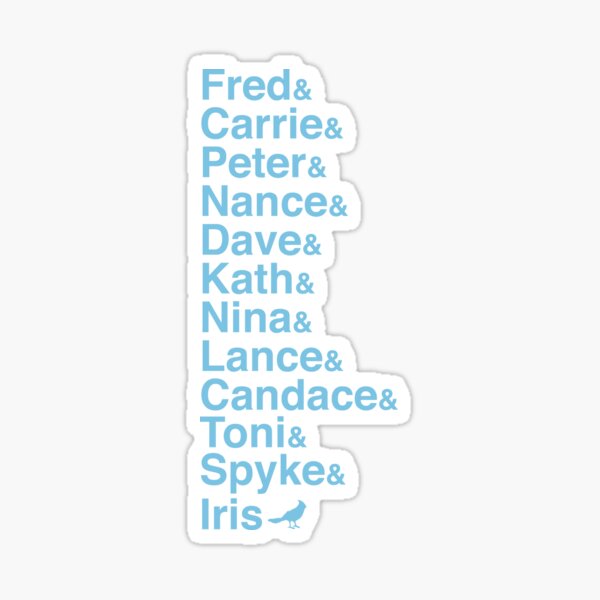 Item preview, Portlandia Characters (Classic Blue) designed and sold by Chris Lenzi.