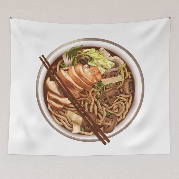 Item preview, Chicken Udon Soup  designed and sold by xianxiu-ling.