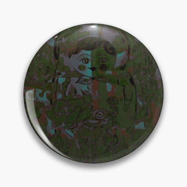 Item preview, Green Abstract Matryoshka Pattern  designed and sold by SaltCitySage.