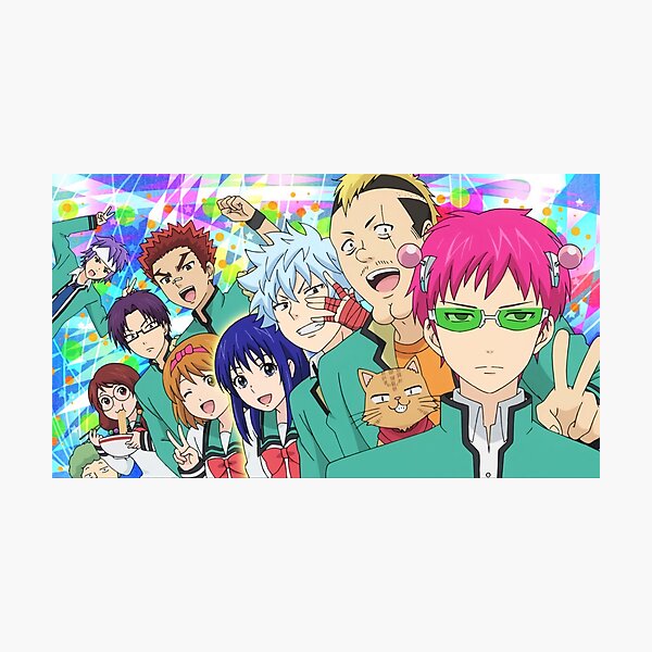 Saiki K And Group Photographic Print