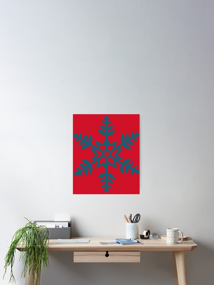 Thumbnail 2 of 3, Poster, Christmas patterns designed and sold by ReshenNY.