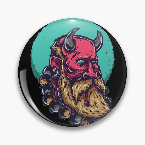 Item preview, Old Devil Sticker designed and sold by PatternSquare.