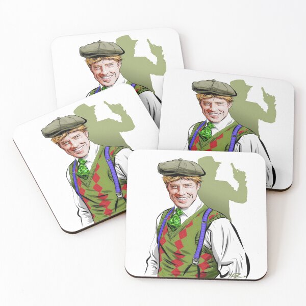 Item preview, Robert Redford - An illustration by Paul Cemmick designed and sold by TIGERDAVER.