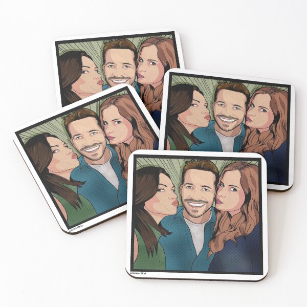 Item preview, Lana Parrilla, Sean Maguire and Rebecca Mader designed and sold by hannahsky.
